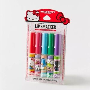 NWT Lip Smacker Hello Kitty & Friends Liquid Lip Gloss Party Pack